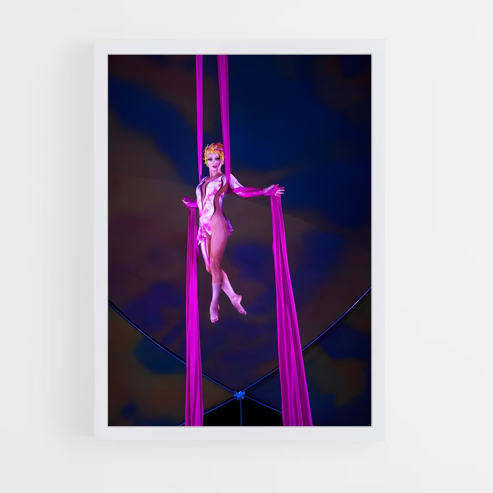 Poster L'Art du Suspense – affiche Cirque (vue 3)